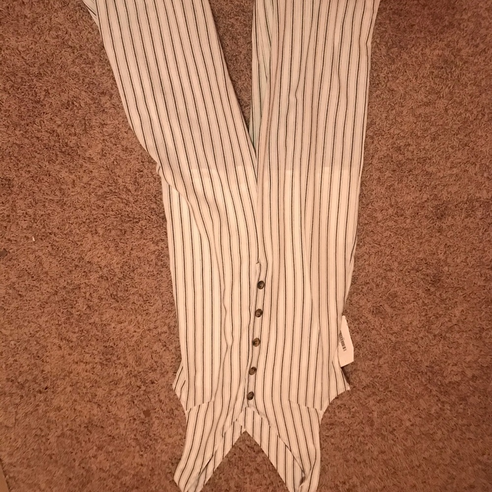 Striped jumpsuit - Picture 1 of 2